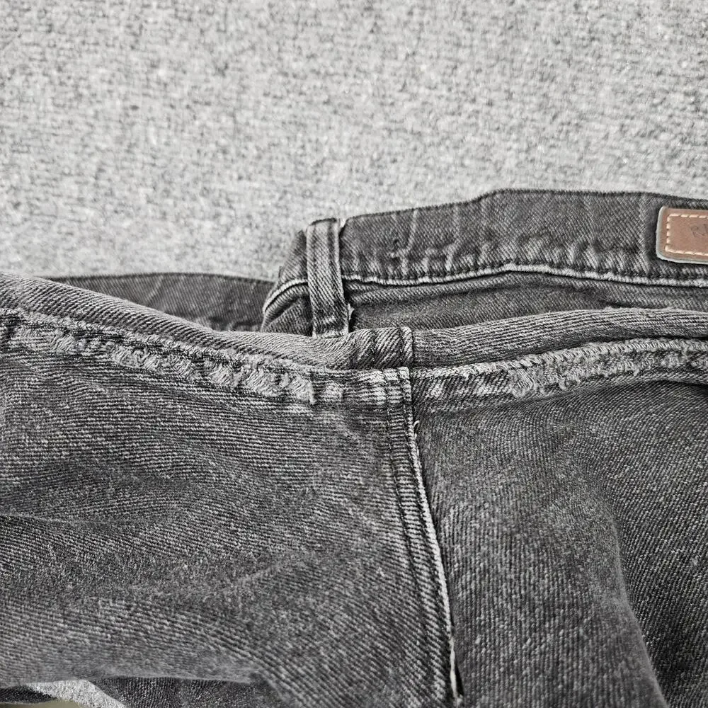 Lee Riders Jeans Size 14 Black Denim Charcoal Wash Relaxed Straight Leg Midrise